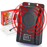 PATTLER® Marderschreck Auto batteriebetrieben für ca. 40m² - mit Ultraschall & Anti Gewöhnungseffekt. Mobiler Marderschutz mit Batteriebetrieb. Marderabwehr Auto, Haus, Dachboden, Garten.