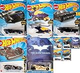 Hot Wheels Batman 5 Auto Set Bundle Version 1