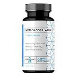 Vitamin B12 (Methylcobalamin) 1mg - 60 vegane Kapseln - 2 Monatsvorrat - Unterstützt Wohlbefinden und Energiestoffwechsel - Nahrungsergänzungsmittel von Apollo's Hegemony