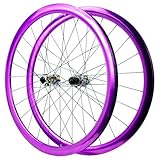 700C Thru Axle Laufradsatz Scheibenbremse Rennrad-Laufräder Vorne Hinten Doppelte Schicht Aluminium-Legierung Felgen 24H Naben Für 8-12 Gang Kassette (Color : Coloful, Size : 15x100mm/12x142mm)