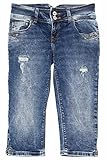 LTB Caprijeans Georget Cycle Slim Fit Stretchjeans Shorts Damen Denim Used, Farbe:blau, Hosengrößen:W31