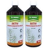2 x Dr. Stähler Aktiv Ackerschachtelhalm Extrakt 1.000 ml - Pflanzenstärkungsmittel - Flora Sparpaket