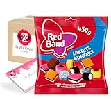 Pere's Candy® Bundle für 2 x 450g Red Band Lakritz Konfekt + Pere's Candy Notepad DIN A7-25 Blatt