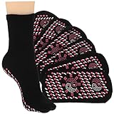 OSOLADY 4Paare Thermowinter für Erwachsene Beheizte Atmungsaktive Strümpfe für Kalte und Outdoor Aktivitäten