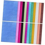 Gatuida 26 Blatt Teiliges Glitzer Bastelpapier Farbige Glitterkarton Glänzend für Origami Grußkarten Scrapbooking Hochzeitseinladungen DIY Kunstwerke und Bastelprojekte