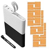 Ladekabel-Organizer, Silikon-Kabelbinder – Mehrzweck-Silikon-Ladekabel-Tags-Set und Kabelbinder, Befestigungskabelbinder – Escr Kabel-Management-Kabel-Organizer