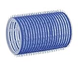 Comair 3011890 Haftwickler 12 stück, Länge 63 mm, blau