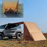 Camping Vorzelt mit Abnehmbarem Dreieckigem Schutz, Auto Markise Wohnwagen Auto Vorzelt, PU3000mm, UPF30+ (Size : 200x300cm/79x118in)