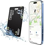 OYLCDI Air Tag Karte,Tracker Kinder,Smart Tag für iOS–Kompatibel mit Apple Wo ist？,1,6mm,Bluetooth 5.0 für Schnellere Standortbestimmung,IP68 Wasserdicht Perfekt für Reisekoffer,Geldbeutel Schlüssel