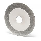 Wiltec Ersatzteil für Sägeblatt Schärfgerät - Diamant-Schleifscheibe - Ersatz Schleifscheibe Ø 100 mm / 20 mm, flach für kleinere Sägezähne, für Schleifmaschine für Kreissägeblätter