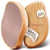 BAMBUA Hornhautentferner - [100% Anti-Hornhaut Effekt] Hornhaut Entfernen Fuß - Zur Fußpflege für schöne Füße - Effektiver Hornhauthobel - Professionelle Pediküre - Premium Hornhautfeile (Rosa)