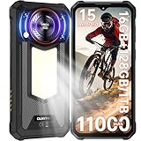 OUKITEL WP53S Outdoor Smartphone Android 15-11000mAh Outdoor Handy Ohne Vertrag 16(4 + 12) GB +128GB/1TB, 6.52” Display 128dB Lautsprecher Baustellenhandy mit Campinglampe NFC/Fingerabdruck/Face ID