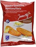 Jeden Tag MSC Alaska-Seelachsfilet Paniert, 800g (Tiefgefroren)