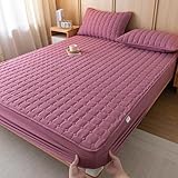 JIANINGHOME Matratzenschoner 120x200,bestandig,leicht,weich und faltenfrei,Spannbetttücher