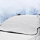 TONFON Frontscheibenabdeckung, für Mazda CX-30 Faltbar Hochleistungs Scheibenabdeckung Frost Staub Wasserbeständig UV