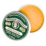 Möbelwachs Bienenwachs Natürliche Möbelpflege farblose Holzpflege aus Leinölfirnis & Carnaubawachs | Wasserdicht & abriebfest 125ml Poliermittel für Holzmöbel – Made in Germany