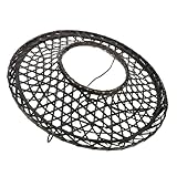 PACKOVE Japanischer Bambus Strohhut Handgefertigt Leichtes Geflochtenes Design Atmungsaktiv und Bequem Modischer Cosplay hut für Erwachsene Vielseitig als Dekoration und Geschenk Geeignet