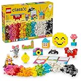 LEGO Classic Kreative Spaßbox, Bunte Bausteine für fantasievolle Rollenspiele, Bauset für Anfänger, Spielzeug für Mädchen und Jungen ab 5 Jahren, Modelle zum Umbauen 11042