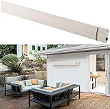 Semptec Urban Survival Technology Terrassen Heizung: Profi-IR-Dunkelheizstrahler, Fernbedienung, Keramik, 3.100 Watt, IP65 (Terrassenstrahler, Infrarot Dunkelstrahler, Fernbedienungen)