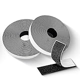 Xcdhemde 8 Meter 20mm Klettband Selbstklebend Extra Stark, Klettverschluss Selbstklebend, Doppelseitig Klebendes Klettband, für Befestigung Organisation Aufbewahrung