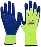 ACE Frost Arbeits-Handschuh - 3 Paar Kälte-Schutz-Handschuhe für die Arbeit im Winter - EN 388/511 - 09/L (3er Pack)