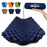 POWERLIX Camping Outdoor Luftmatratze - Ultraleichte Aufblasbare Isomatte, kompakte und leichte für Outdoor, Camping,Rucksackreisen, Wandern - Aufblassack, Tragetasche, Reparaturset