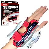 Tech Love Leichte und Bequeme Karpaltunnel Handgelenkstütze – Handgelenkschiene bei Karpaltunnelsyndrom und Sehnenscheidenentzündung – ldeal für Langanhaltenden Komfort, für links