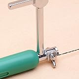 U-förmige Säge mit 8 Klingen für Kurven und gerade Schnitte in Holz, Kunststoff und Metall (große Größe)