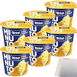 Birkel Minuto Käse-Nudeltopf 6er Pack (6x70g Packung) + usy Block