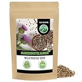 Mariendistelsamen ganz (1kg), 100% natürlich und rein, schonend getrocknet, vegan