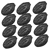 MILISTEN 1 Walnuss Kohle kaminofen Fireplace Grill Halter Grillen im Freien grillüberdachungen kaminofn Holzkohle Kaminkochherd Herd Kohle tragbare Grillkohle Feuerkohle für zu Hause Black