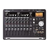 TASCAM DP-03SD - Digitales 8-Spur-Portastudio, Aufnahme/ Wiedergabe mit 44,1 kHz und 16 Bit mittels SD/SDHC-Speicherkarten, 2,10 x 11,40 x 8,20 Zoll