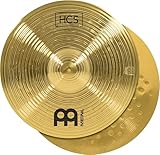 Meinl Cymbals HCS Hihat — 13 Zoll (Video) Schlagzeug Becken – Paar – (33,02cm) Messing, Traditionelles Finish (HCS13H)