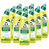 Frosch Zitronen WC Reiniger, 10er Pack (10 x 750 ml)