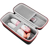 Linkidea Hartschalen-Reiseetui für elektrische Körperhaartrimmer und Rasierer, tragbare Fellpflegetasche, kompatibel mit Philips Bodygroom 5000/6000/7000, Groomer 3000 (schwarz)