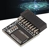 18Pin TPM2.0 Modul, Ersatzchip 2,0 Mm Tonhöhe 2x9p für -Motherboards, Unterstützt 7, 8.1 und 10 mit Verschlüsselungssoftware