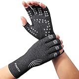 FREETOO Arthritis Handschuhe, Kompressionshandschuhe für Rheumatoide & Osteoarthritis, Arthrose Handschuhe Fingerlose Handschuhe lindern Schmerzen bei Rheuma, RSI, Karpaltunnel, Gelenkschmerzen S