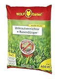 WOLF Garten WOLF-Garten - 2-in-1: Unkrautvernichter plus Rasendünger SQ 450