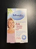 Mivolis Zink + Histidin + Cystein Depot, Tabletten 40 St., 19 g