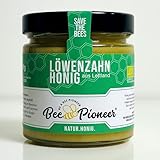 Bee Pioneer Löwenzahn-Honig, Lettischer Naturhonig, Roh und Echt, 500g