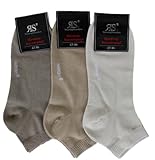 RS Herren Extra Kurzsocken 3er Pack Natur 43/46