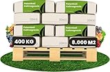 Kalium- Und Magnesium-Patentkalidünger - 400 Kg Für 8.000 M2-30% K₂O + 10% Mgo + 44% So₃ - Für Empfindliche Kulturen - Kartoffeln, Obst, Gemüse Und Zierpflanzen - Organifer