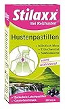 Stilaxx Hustenpastillen 28 Pastillen bei Reizhusten - lindert sofort & lang anhaltend - für Kinder ab 4 Jahren - mit Cassis-Geschmack