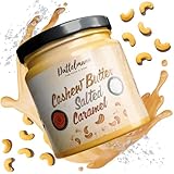 DATTELMANN® – Bio Cashewmus Salted Caramel 200g – Veganer Nuss-Brotaufstrich mit gesalzenem Karamell