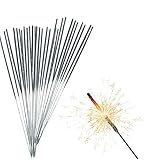 happy sparks® 200x Wunderkerzen 17 cm - Sternspritzer & Geburtstagskerzen für Partys & Hochzeit & Geburtstag - Silvester für Jugendlichen & Kinder