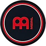 Meinl Cymbals Drum Practice Pad 6 Zoll (15,24cm) Schlagzeug Trommel Übungspad – Medium Rebound, Natürliches Spielgefühl – Schlagzeug Zubehör, Schwarz (MPP-6)