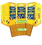 3er-Set: RiNa's BEE Booster - Funktionale Hunde-Leckerli mit Lammfleisch, Bienenpollen, Ziegenkolostrum & Kurkuma - Stärkt Immunsystem und Abwehrkräfte - Leicht portionierbare 10er-Riegelbox je 300 g