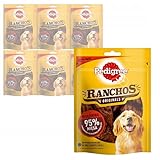 PEDIGREE Ranchos Originals mit Rind Hundesnack Hundeleckerli 14x70g ideal für kleine mittelgroße und große Hunde