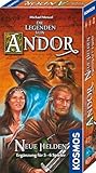 KOSMOS 692261 Die Legenden von Andor - Neue Helden, 2-6 Personen Ergänzung für den Fantasy-Klassiker Die Legenden von Andor, ab 10 Jahren