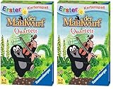 Ravensburger 20435 - Der Maulwurf-Quartett, Kartenspiele ab 3 Jahren (Packung mit 2)